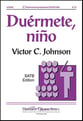 Duermete, nino SATB choral sheet music cover